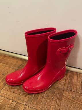 Evshine Red Rain Boots - Size 39